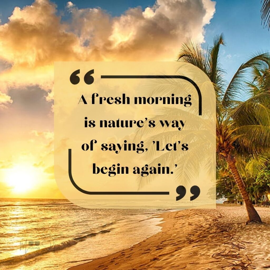 Start Fresh Morning Quotes: 92 start fresh quotes-8