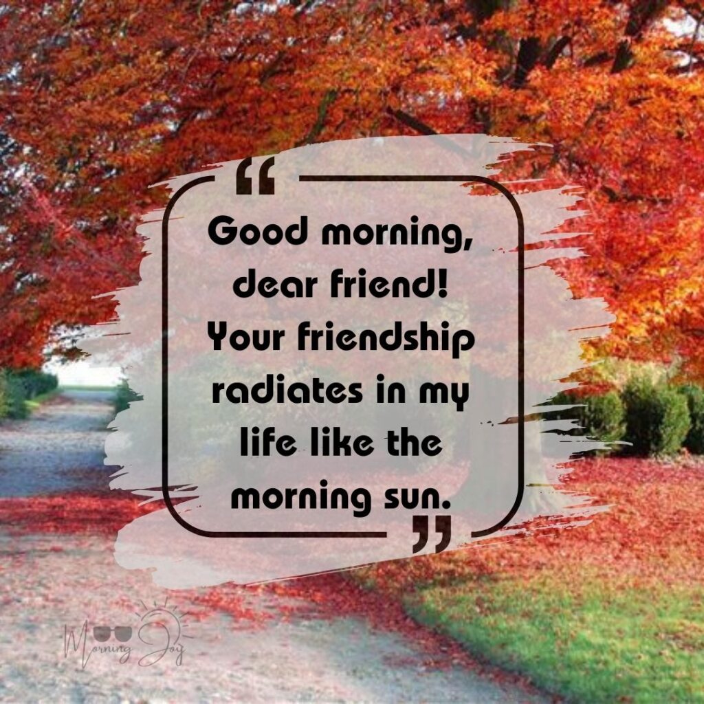 Friendship's Morning Quotes-83
