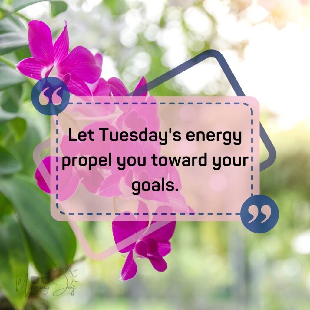 Tuesday Quotes for a Dynamic Week Ahead 28 positive Tuesday quotes-68